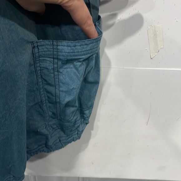 Zac Posen‎ for Target Women’s Dress Chambray Bustier Bodice Bubble Skirt Sm Blue - Picture 6 of 10